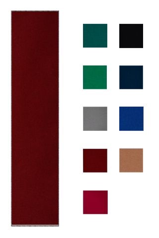 Accuplay Pre Cut Worsted Pool Felt - Billiard Cloth Burgundy For 8' Table 